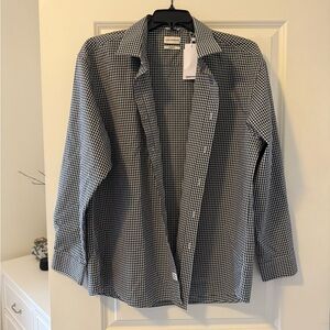 Lucky Brand Monochrome Gingham Shirt